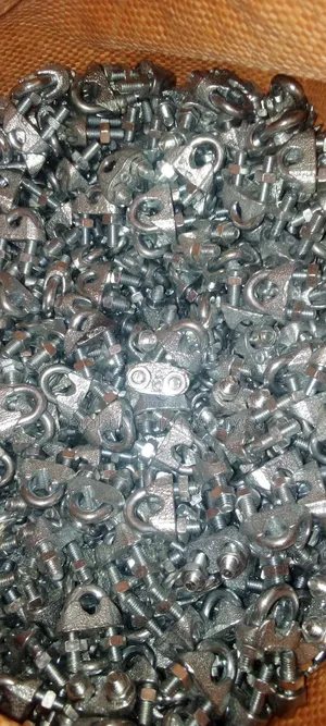 Original Galvanized Cable Wire Tie/Wire Clip 6MM