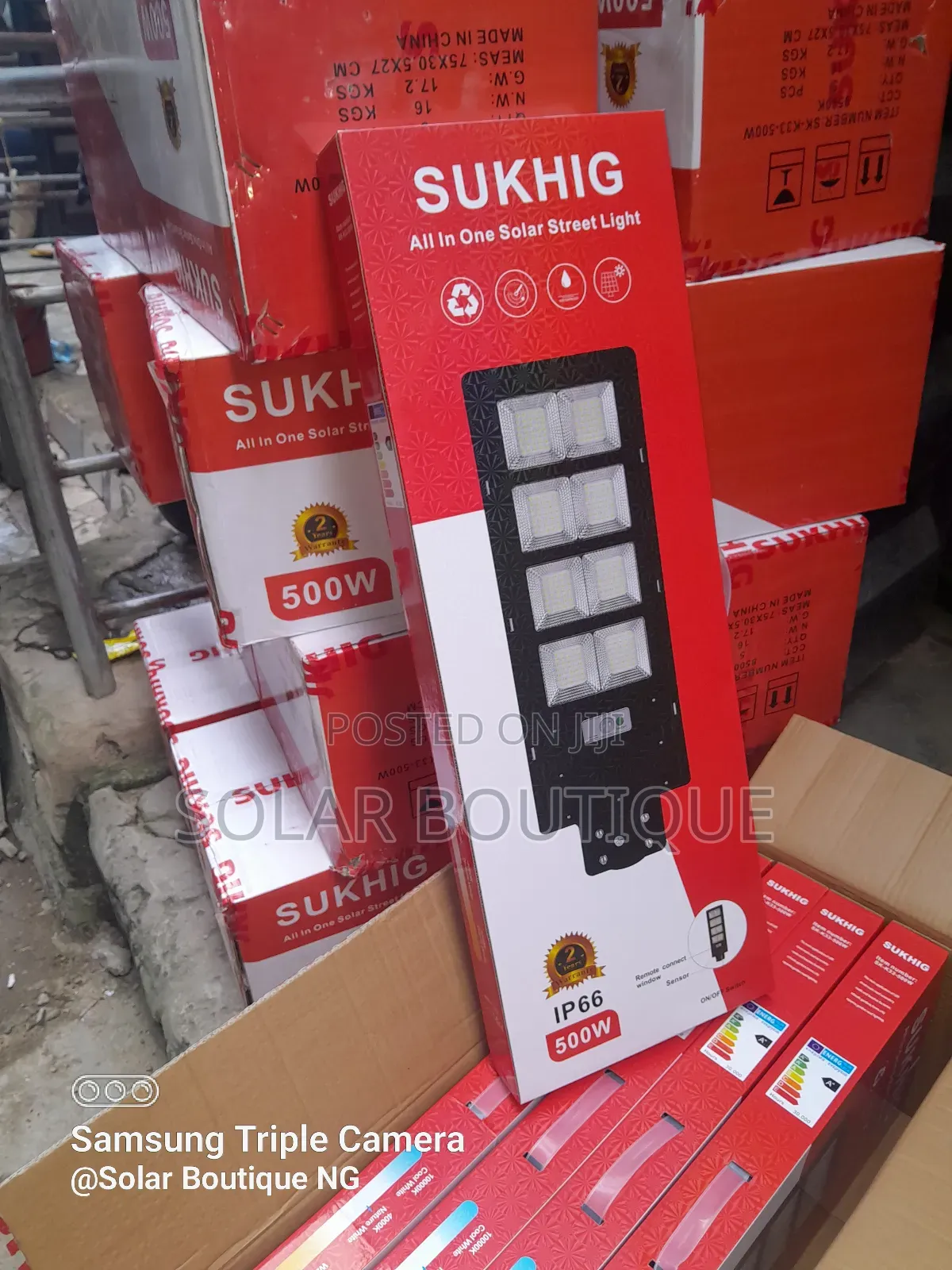 500w Solar Street Light