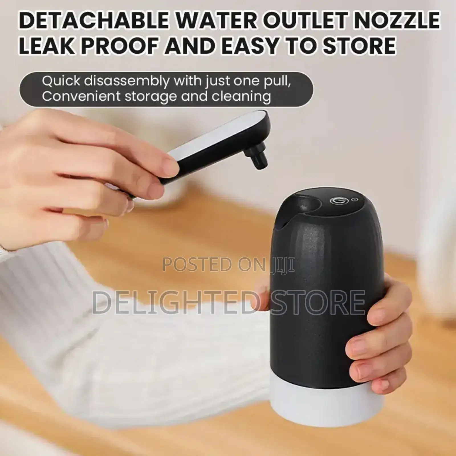 Foldable Portable Rechargeable Water Dispenser/Extractor