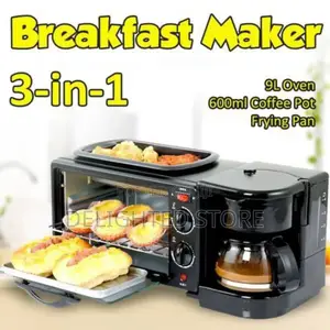 3in1 Silver Crest 2800watt Breakfast Maker (100% Guaranteed)