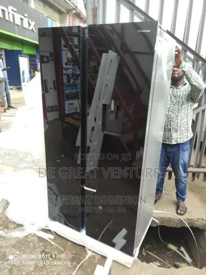 Photo - Brand New Hisense Side-Side 514L Refrigerator>Dispenser>