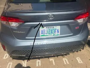 Complete Back Booth Chrome Corolla 2020 Direct Available