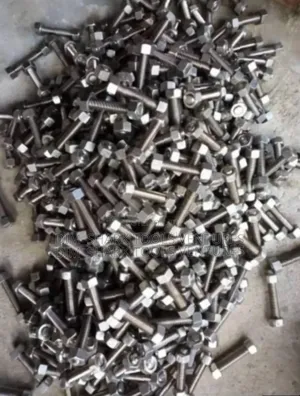 Photo - BOLT AND NUT(Stud)3/4×100mm (4")Inches