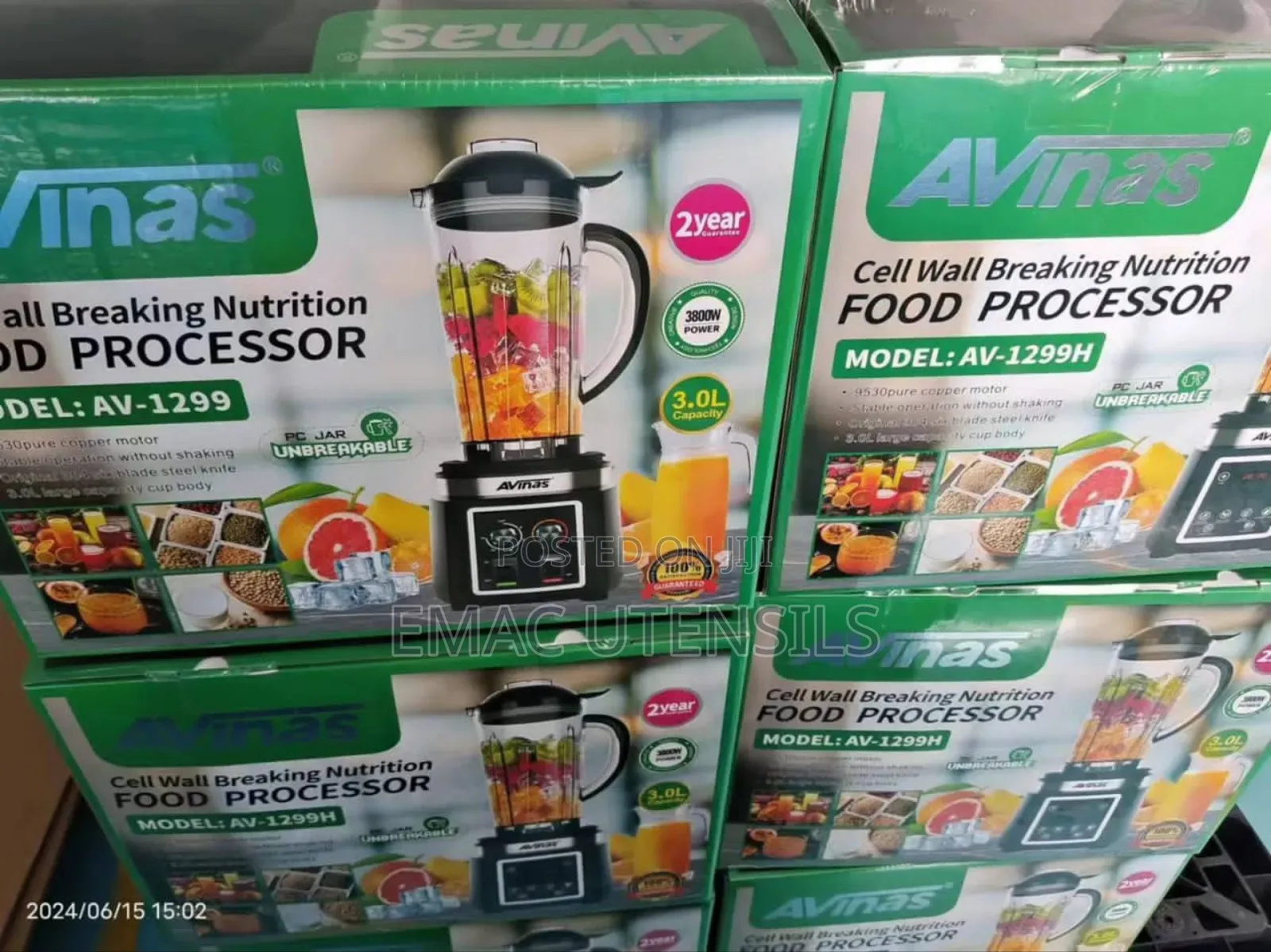 3litre Avinas Malty Food Processor