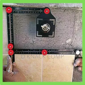 Multi Measuring Six-Folding Ruler Tool for Puncher Carpentry