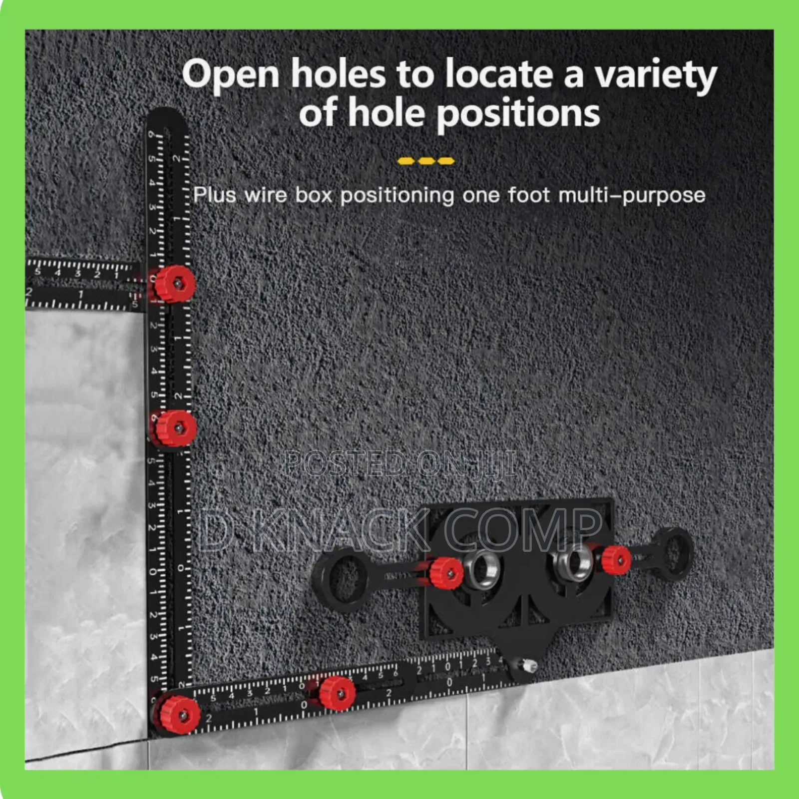 Multi Measuring Six-Folding Ruler Tool for Puncher Carpentry