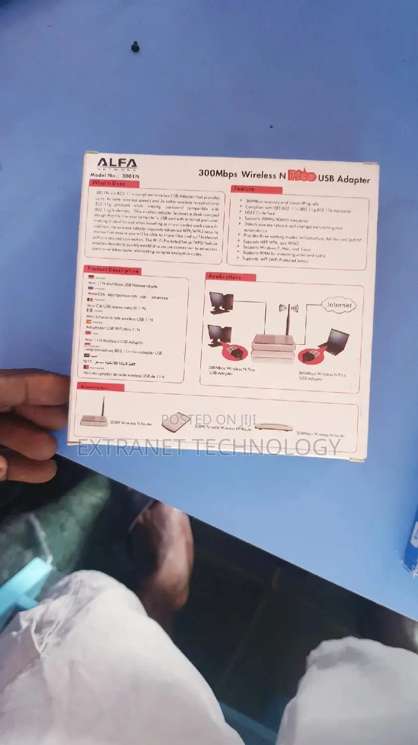 Alpha Usb Wireless Adapter 300mbps