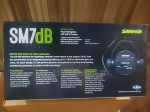 Shure Condenser Microphone Sm7db