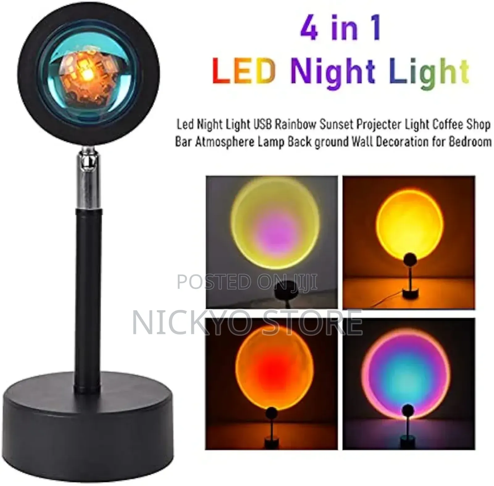 Sunset Lamp,180° Flip Sunset Projection Lamp