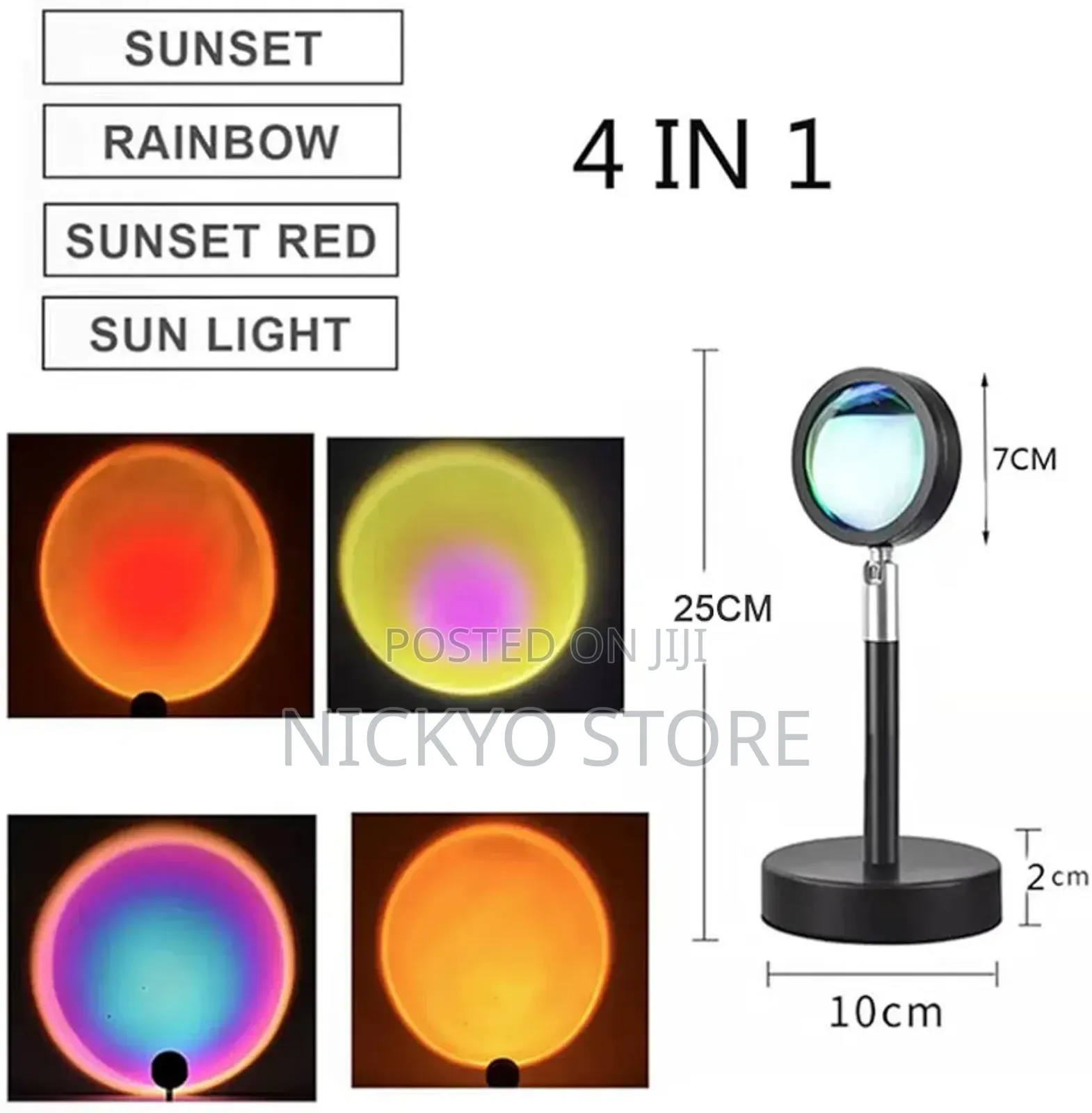 Sunset Lamp,180° Flip Sunset Projection Lamp