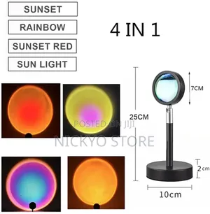Sunset Lamp,180° Flip Sunset Projection Lamp