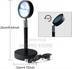 Sunset Lamp,180° Flip Sunset Projection Lamp
