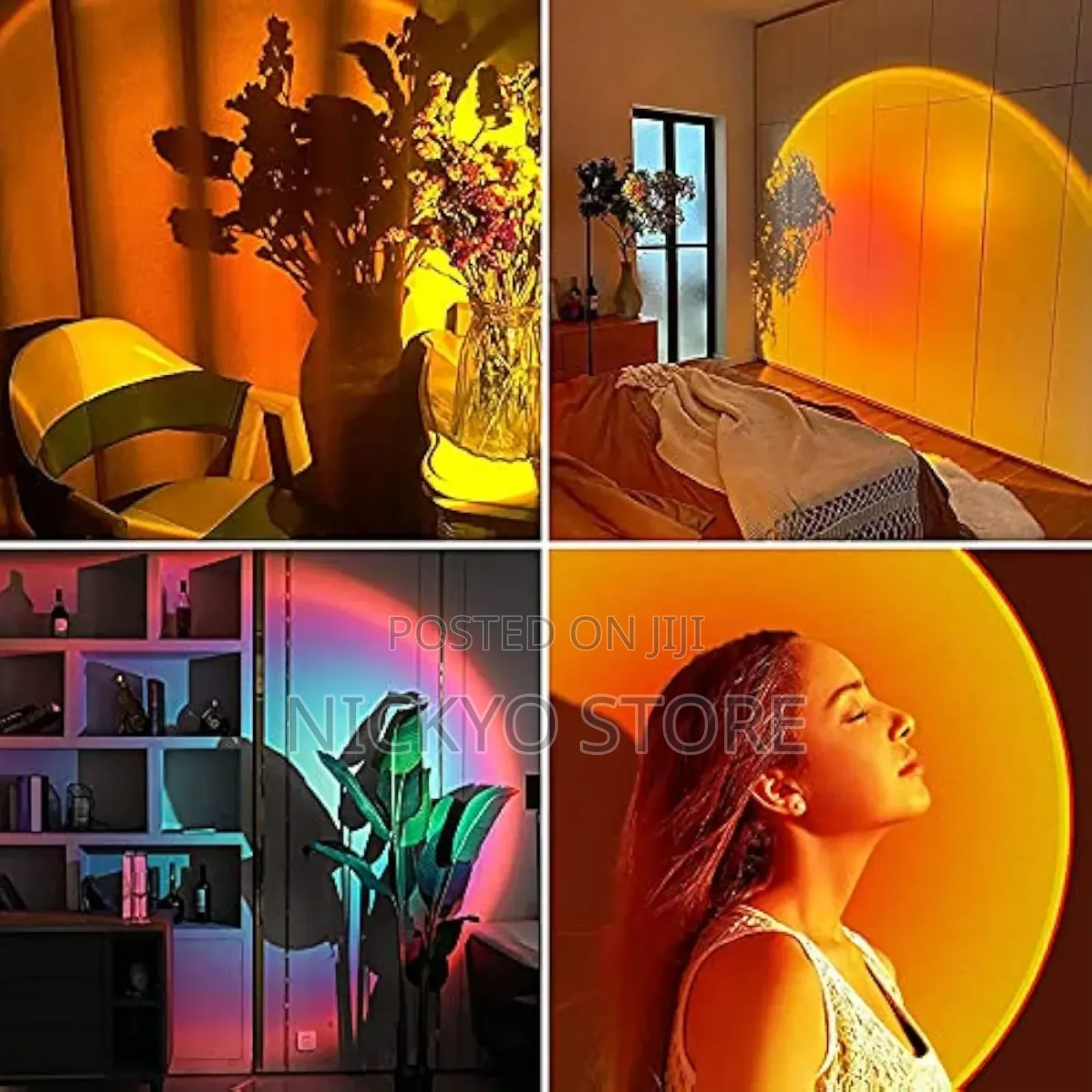 Sunset Lamp,180° Flip Sunset Projection Lamp