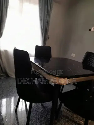 4 Seater Marble Dining Set