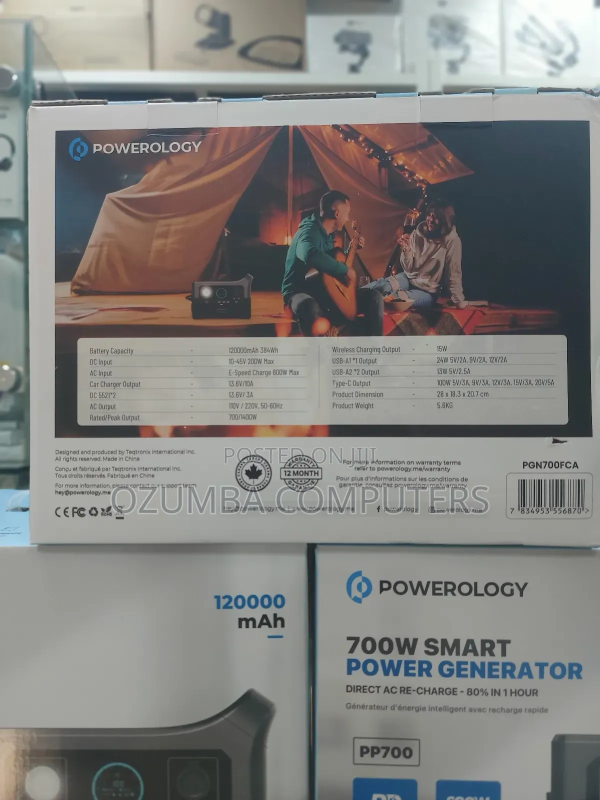 Powerology 700w Smart Power Generator
