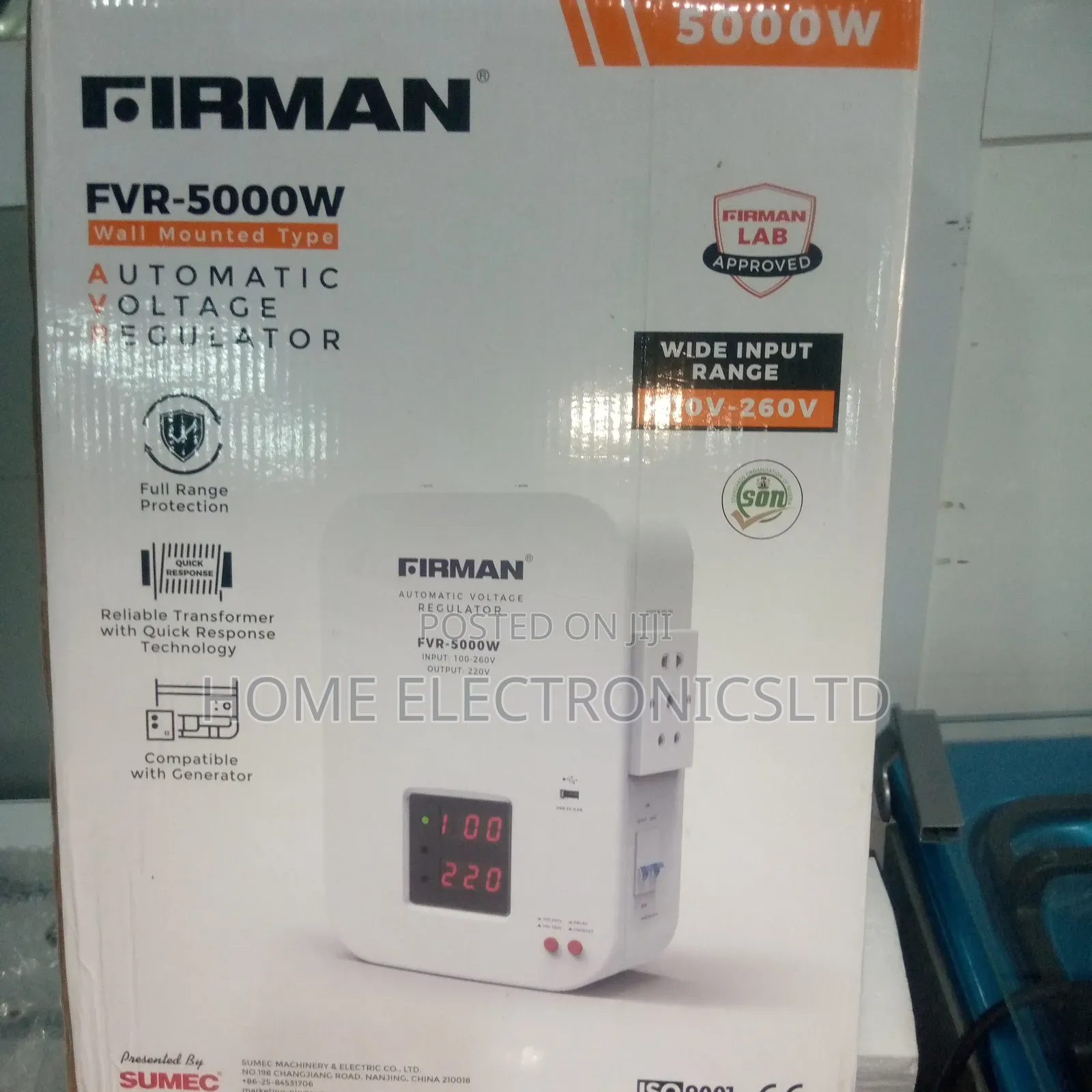 Firman Stabilizer Wall Mount 5000W