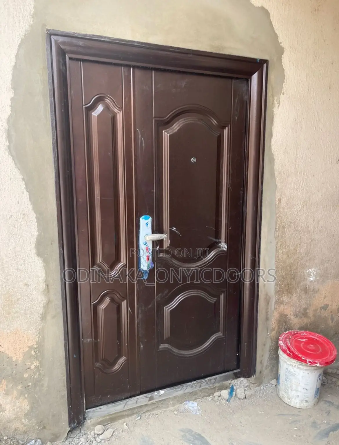 7ft By 4ft Harmony Security Steel Door(Two Panel)