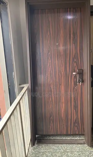 8ft by 3ft Isreali Galvanized Steel Security Door(Fireproof)