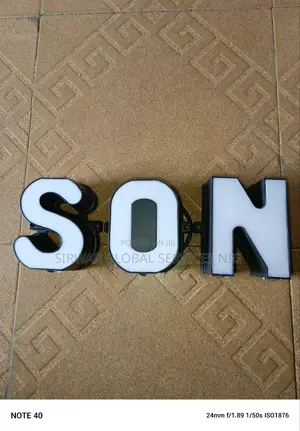 Wall Alphabet Light Available Latter's