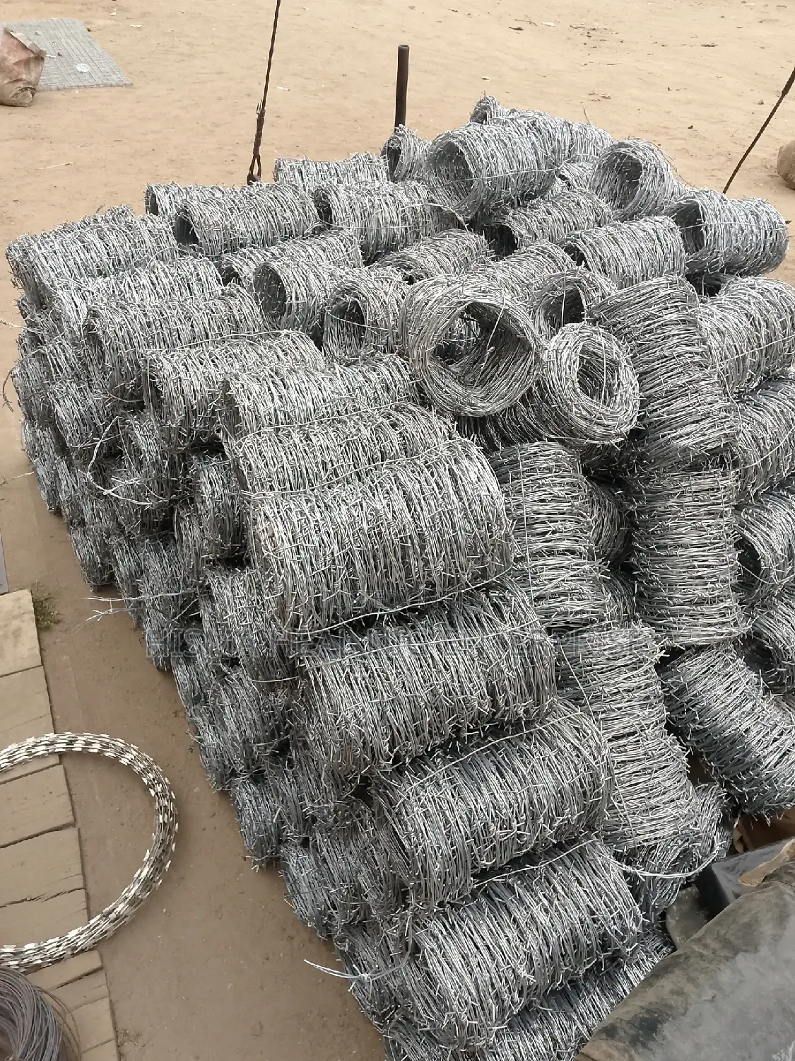 Galvanized Security Barbed Wire