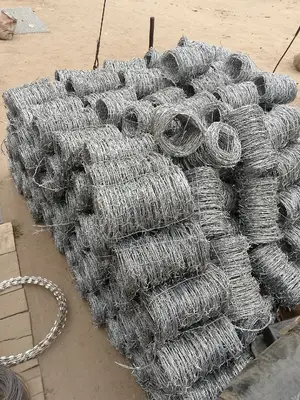 Galvanized Security Barbed Wire