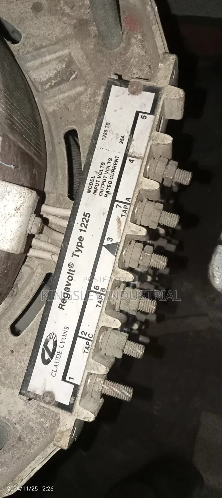 Variable Transformer 25ah 10kva 3-Phase