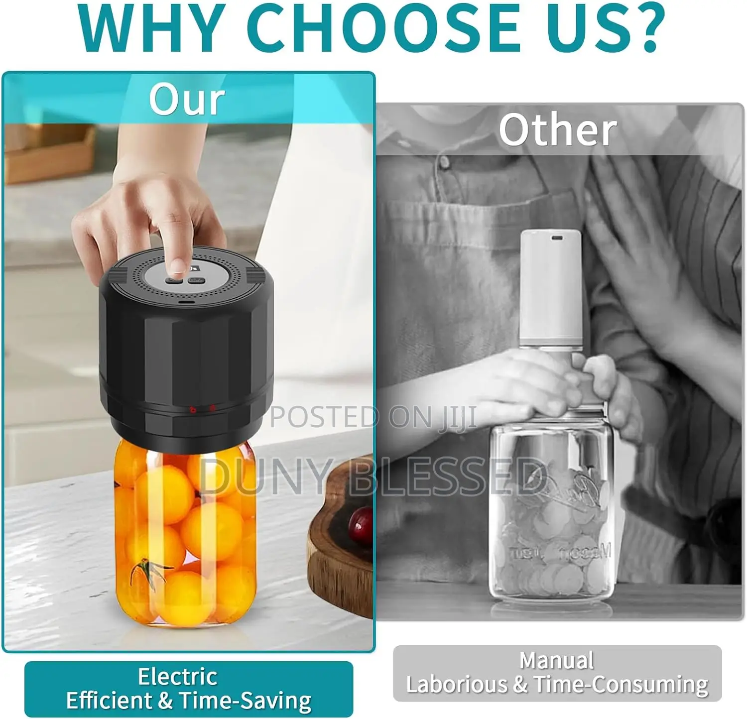 Electric Mason Jars Vacuum Sealer Kit