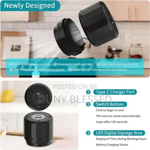Electric Mason Jars Vacuum Sealer Kit