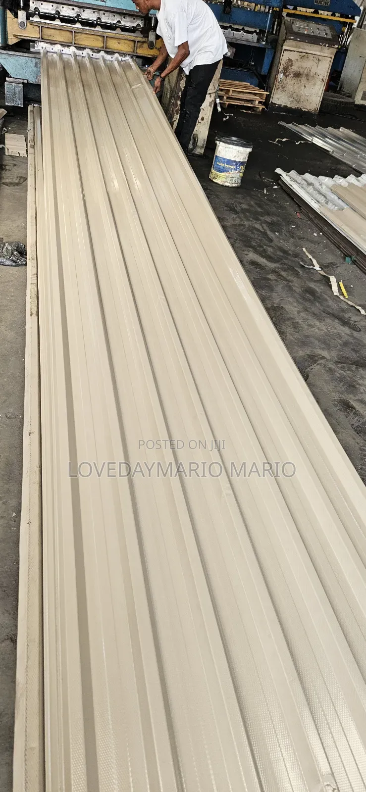 Roofing Sheet Ovanbeak Materials 0.55mm