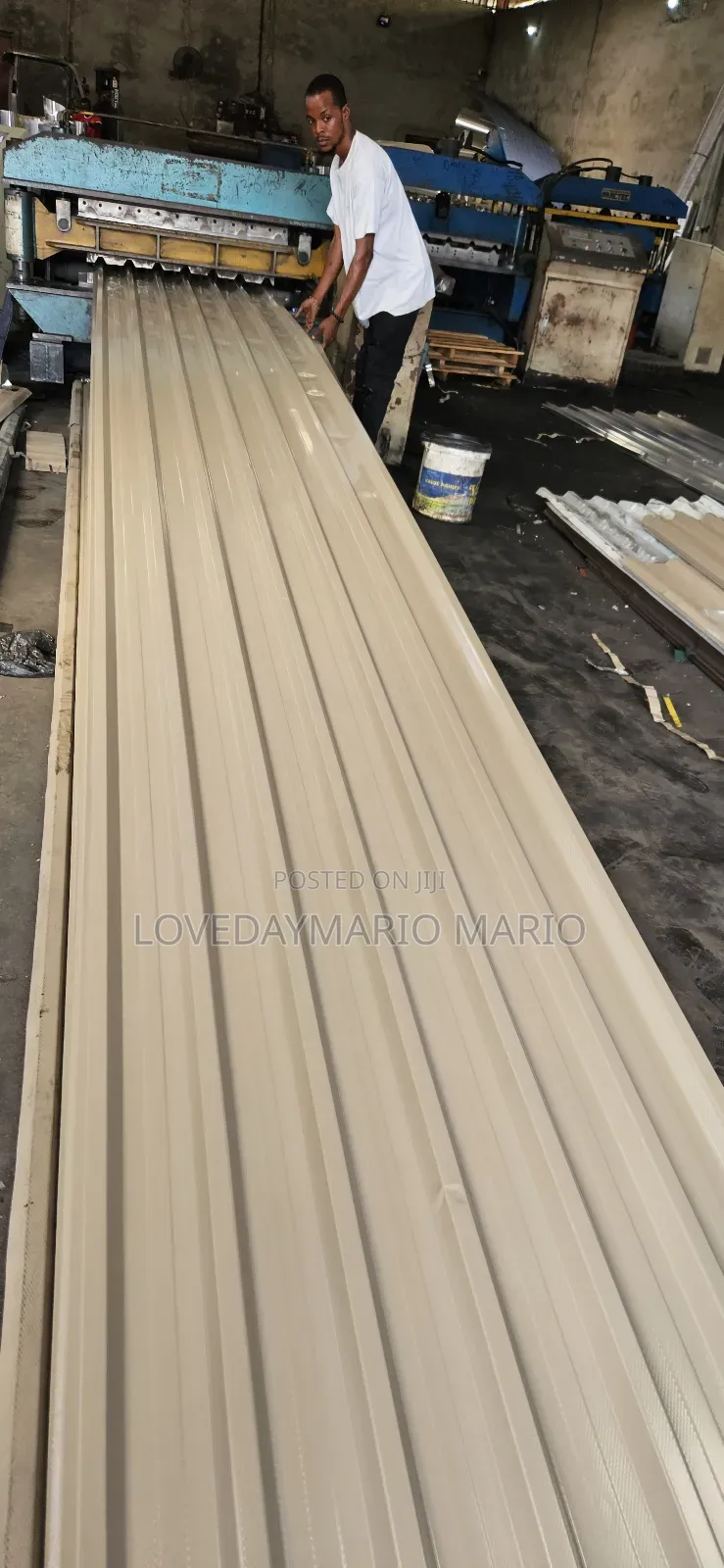 Roofing Sheet Ovanbeak Materials 0.55mm