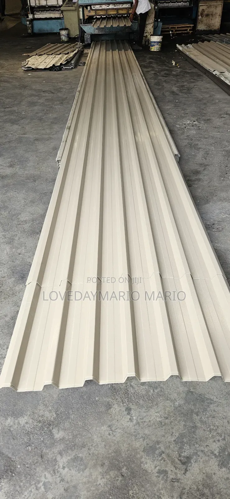 Roofing Sheet Ovanbeak Materials 0.55mm