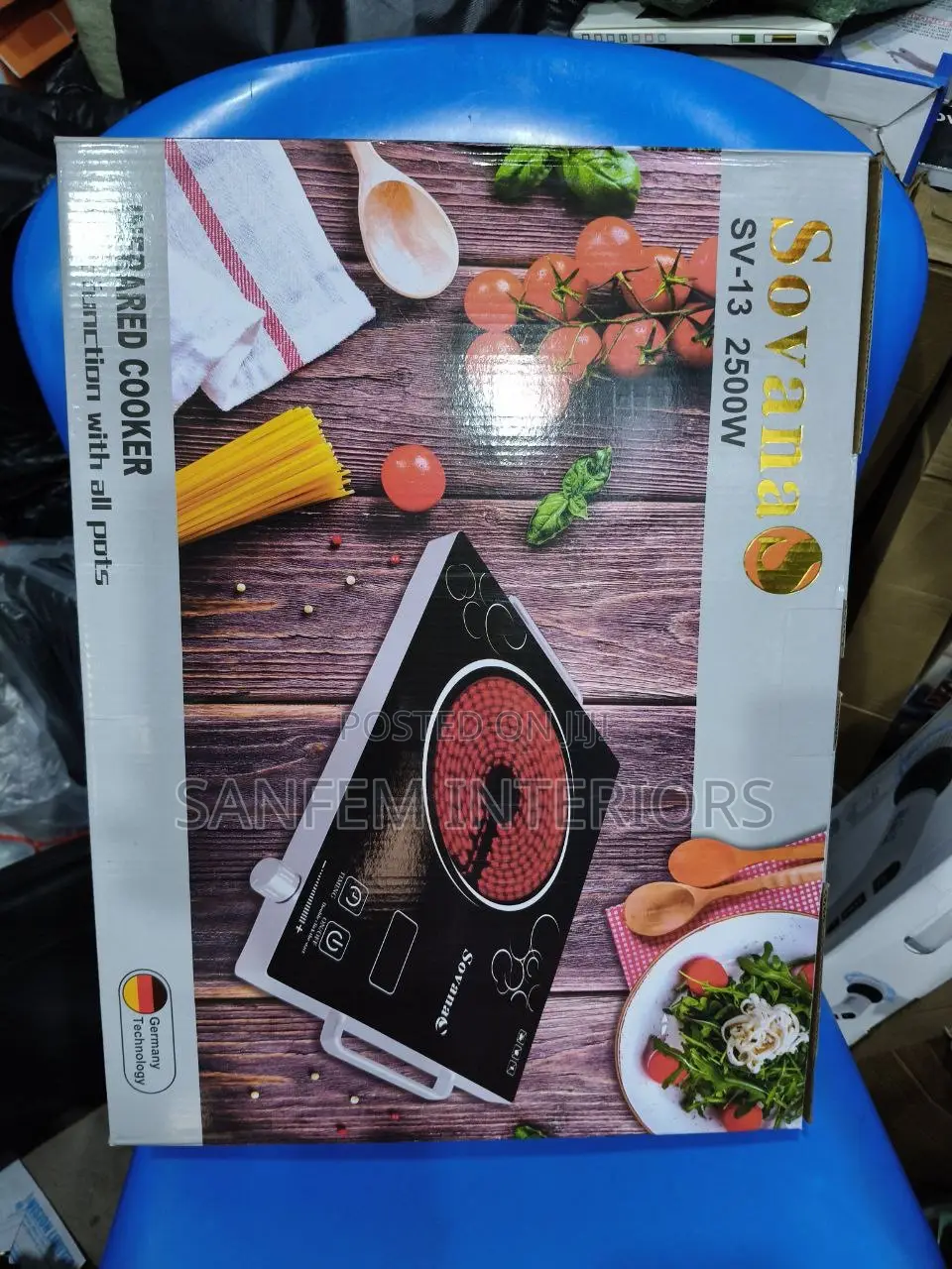 Sovana Infrared Cooker Single Burner