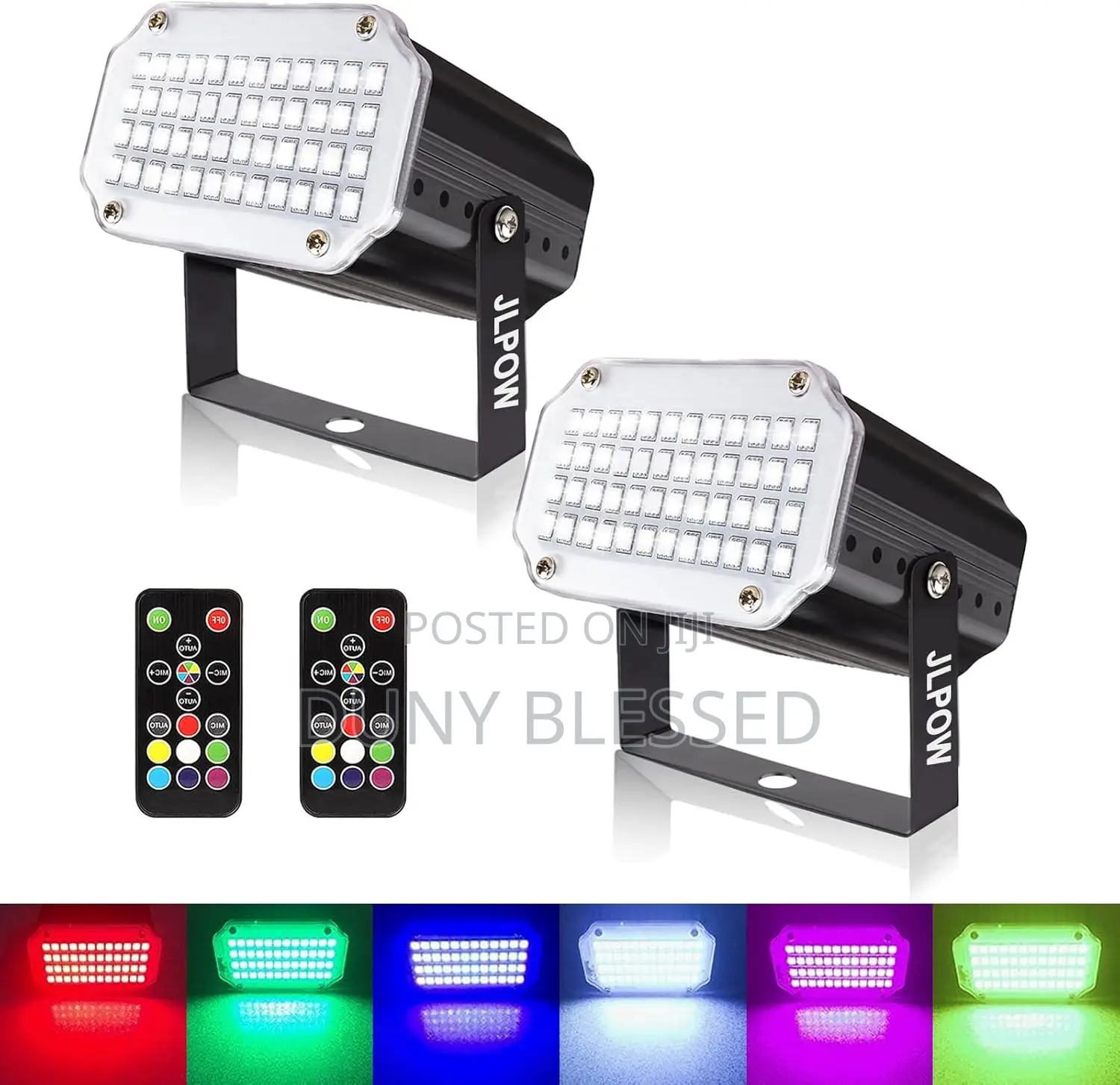 Halloween Strobe Light With Remote,JLPOW