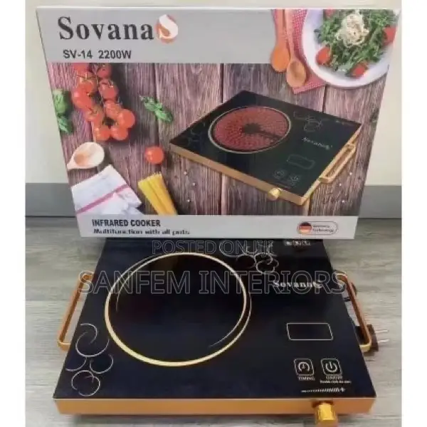Sovana Infrared Cooker Single Burner