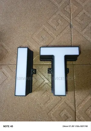 Fancy Alphabetical Wall Lamp