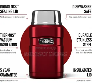 Thermos Stainless King Food Insulated Flask, 710ml Capacity