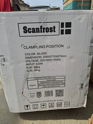 Scanfrost Double Double Inverter Freezer