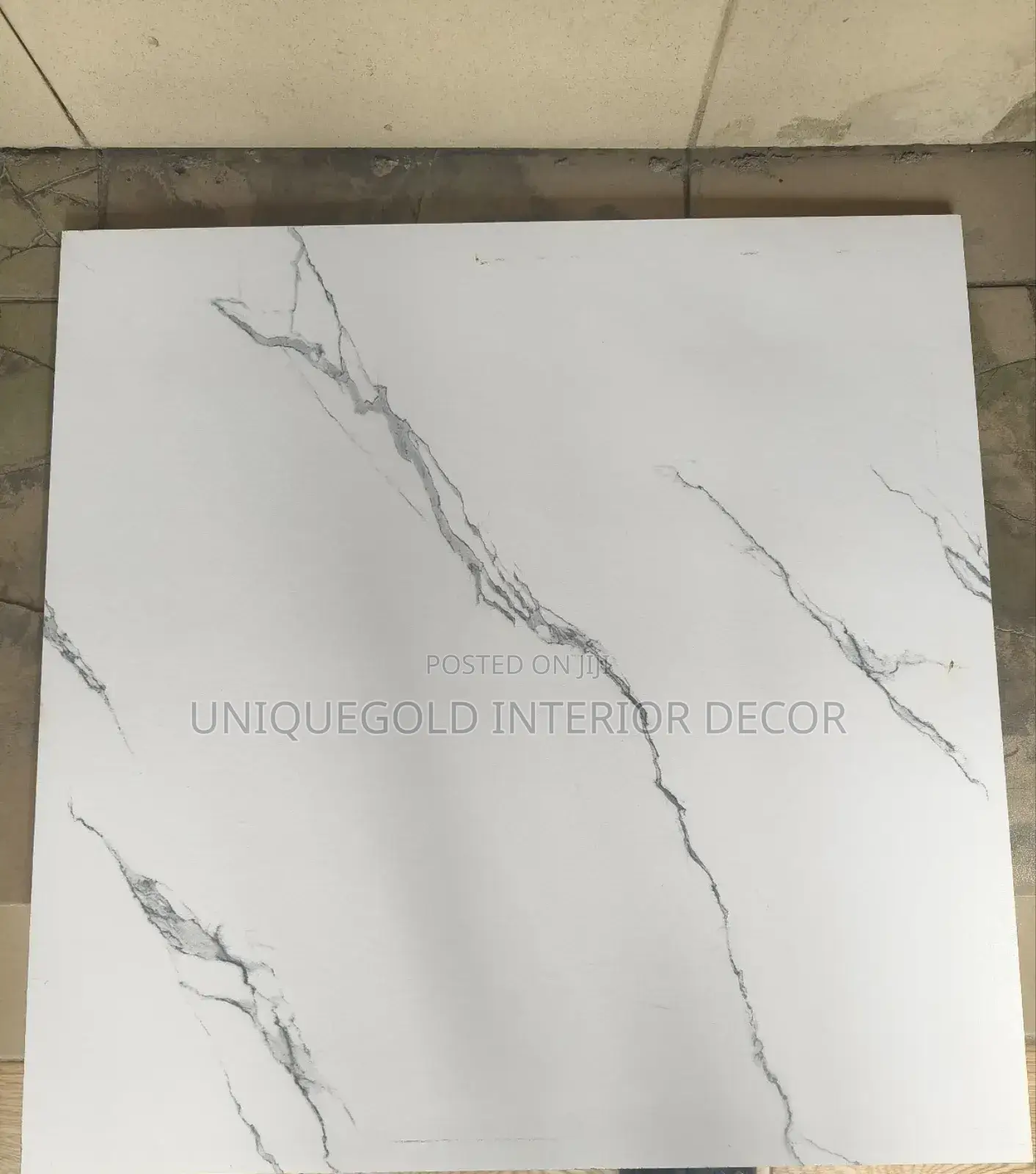 White Rustic Floor Tile 60533