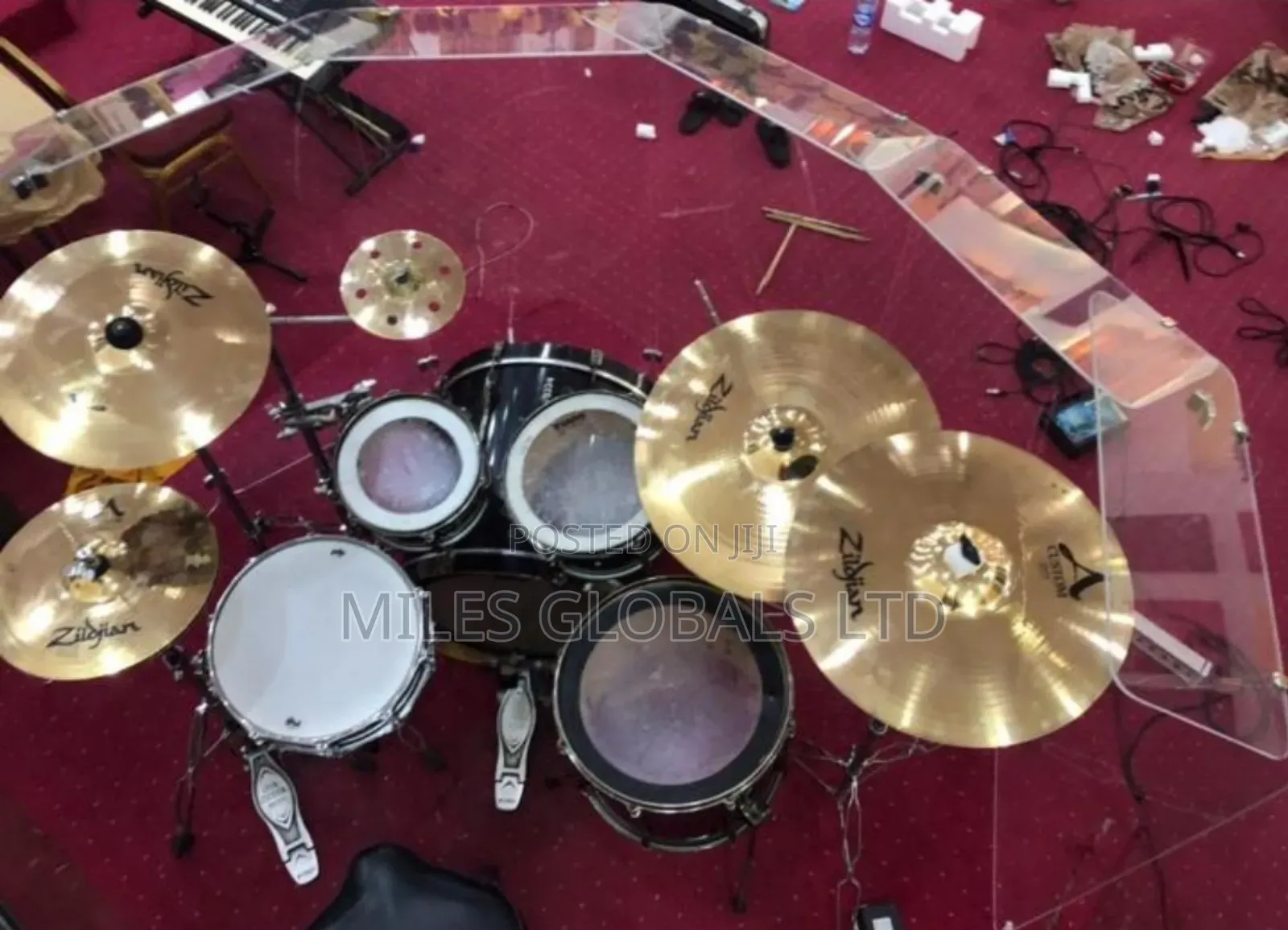5panel Acrylic Drum Shield