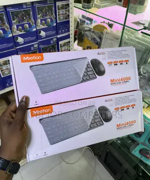 Photo - Meetion Mt-Mini4000 2.4g Wireless Keyboard and Mouse Combo