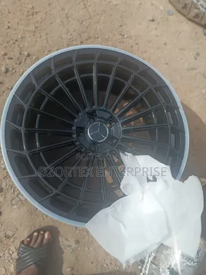22rim for Mercedes Benz Black
