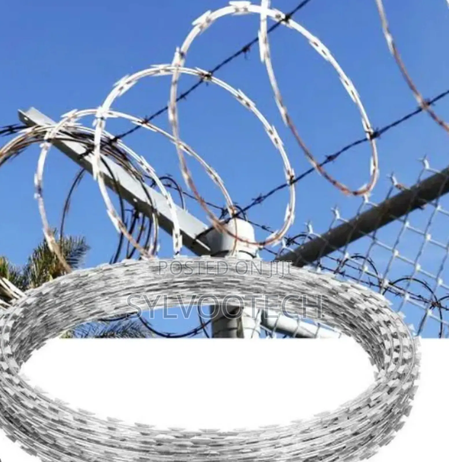 SYLVOOTECH Barb Wire, Razor Fencing Installation