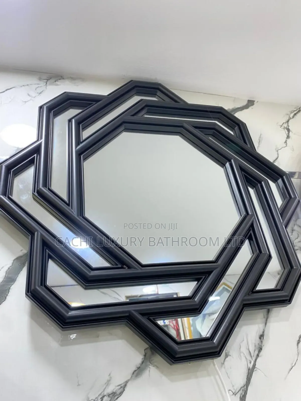 Black and Gold Mirror