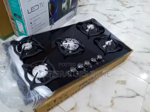 Flexible Pv-Ba8705agps( Built in 5 Burner Gas Hob) |Black