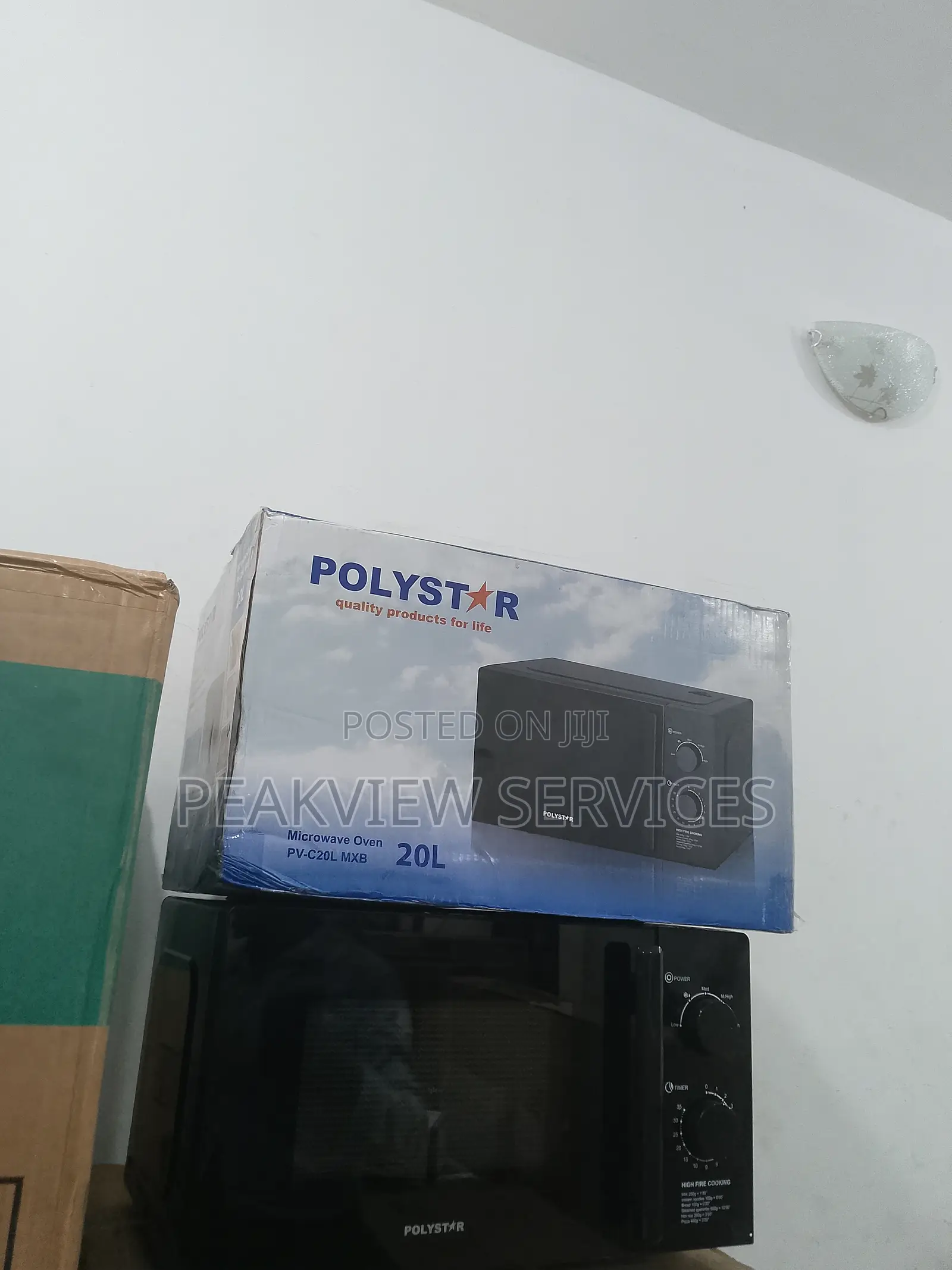 Manual Dial 20l Microwave Polystar Pv-C20lmxb Oven