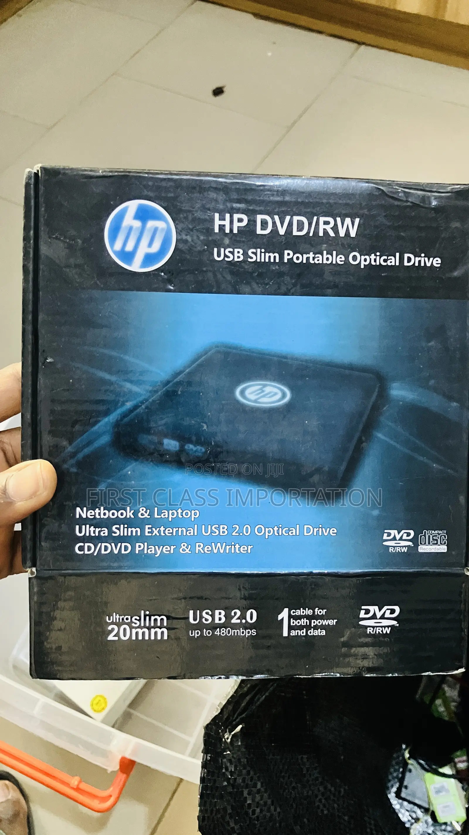 Hp Portable DVD Optical Drive