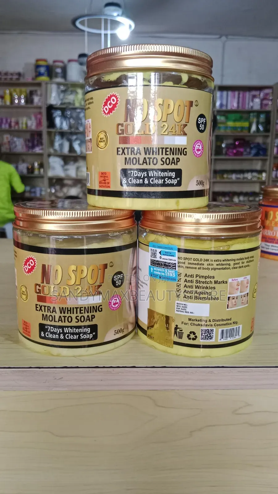 No Spot Molato Soaps