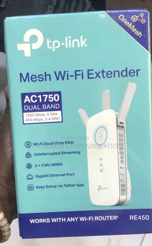 Tplink Mesh Wi-Fi Extender Ac1750