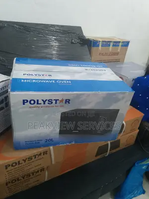 Heat- Resistant Door 20l Polystar Microwave Pv-C20lmxb Oven
