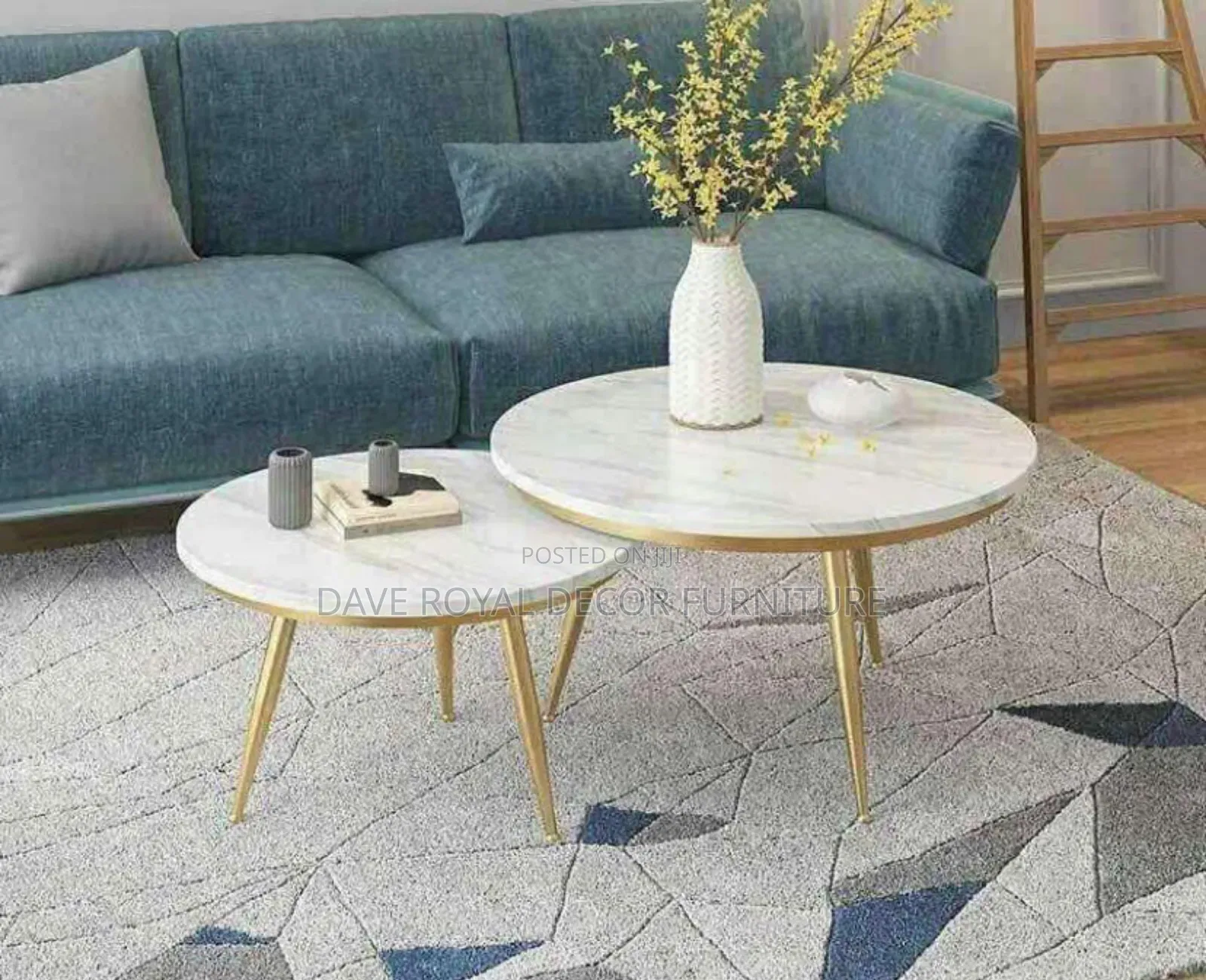 Quality Marble Top Center Table